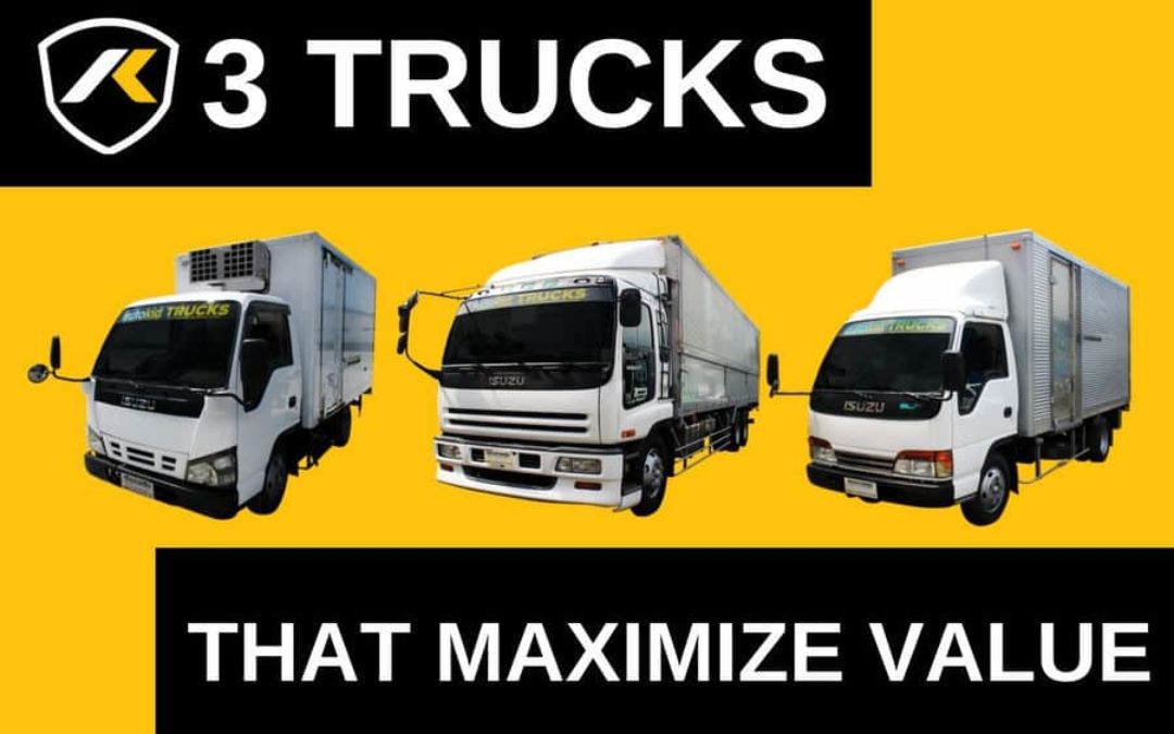 Three Trucks to Maximize Value