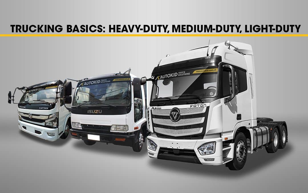 Trucking Basics: Heavy-duty, Medium-duty, Light-duty