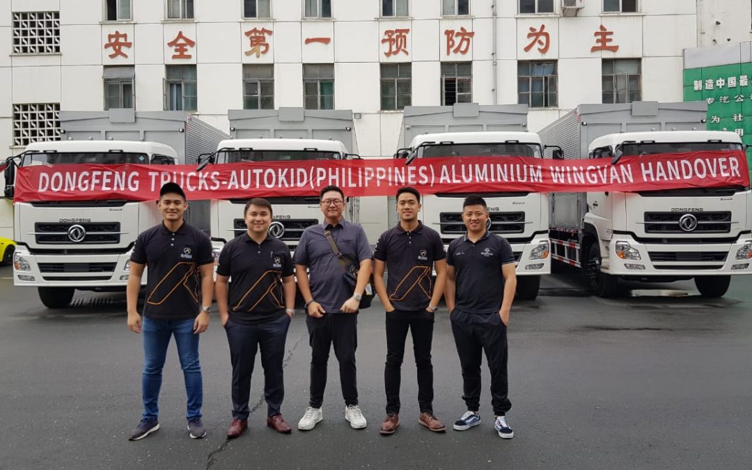 Autokid Exclusively Distributes Brand New Aluminum Wingvan Trucks from Dongfeng