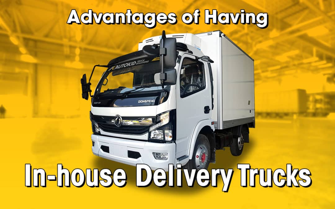 A lot of logistical challenges facing business owners can be avoided if they own the delivery trucks for their products' distribution.
