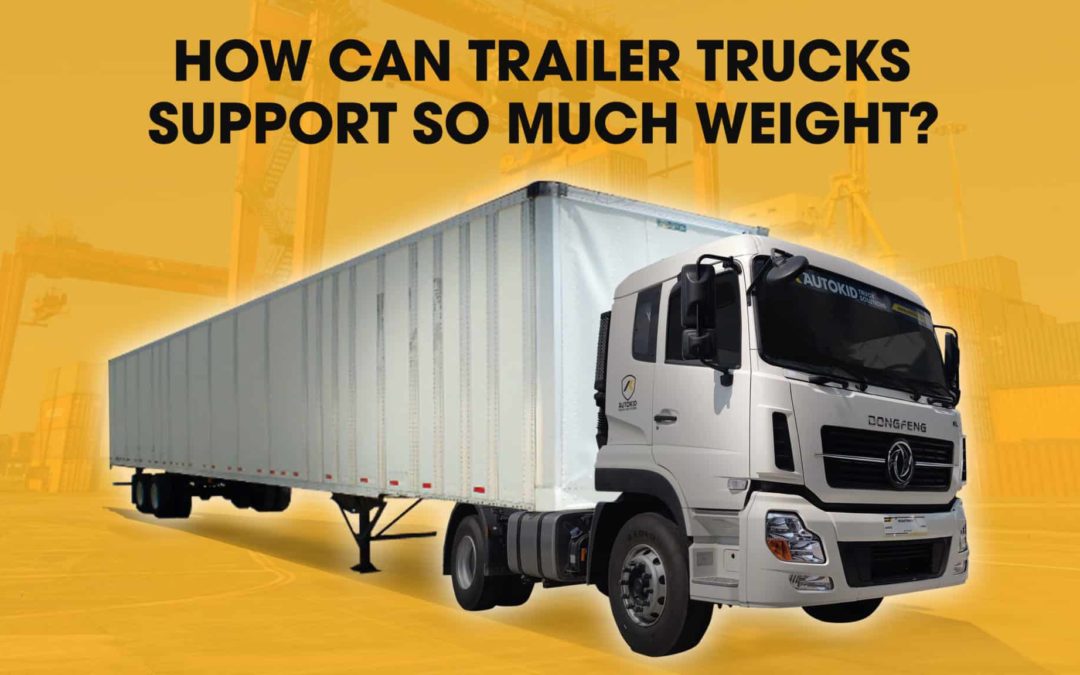 Big rig trucks are some of the most fascinating vehicles you will see on highways, but how could these machines support so much weight?