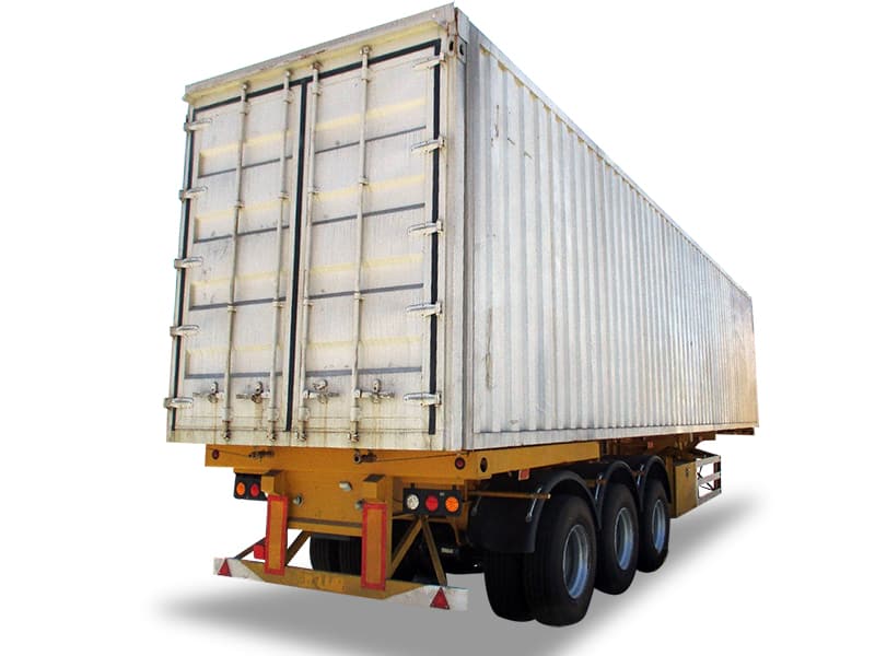 A container trailer from CIMC