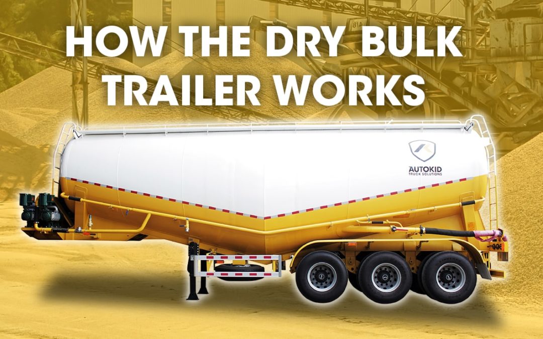 How the dry bulk trailer works