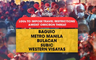 LGUs to impose travel restrictions amidst Omicron threat