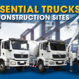 There are different types of construction trucks that you can find on a worksite. They serve different purposes that make the work easier.