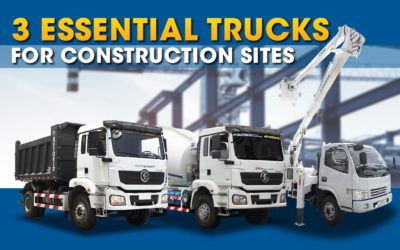 3 essential types of construction trucks