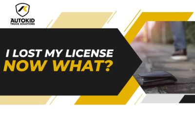 What to do when you lose your driver’s license?
